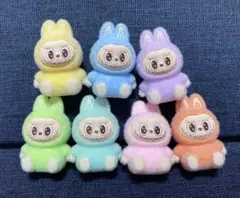 ラブブ　フロッキー　フィギュア　7色セット　お座り