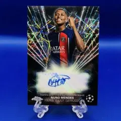 【直筆サイン】23-24 Topps ヌーノメンデス Black Lazer