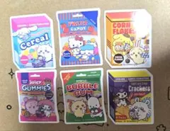 ちいかわ×サンリオコラボ シール 6枚セット