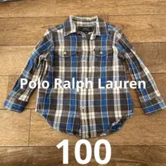 美品　Polo Ralph Lauren 長袖シャツ 100 ポロ　アウター