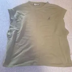 KANGOL　カーキスエットベスト