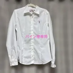 EAST BOY ホワイト 長袖シャツ