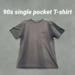 鬼フェード シングルステッチ Black 90sシングルポケT 無地ポケT 鬼フェード シングルステッチ Black 90sシングルポケT 無地ポケT