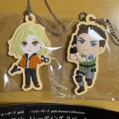 バイオハザード　30th アニバーサリー　ラバーキーホルダー