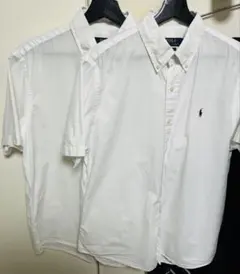 極美品　Polo Ralph Lauren 半袖シャツ ホワイト M 2枚セットのサムネイル