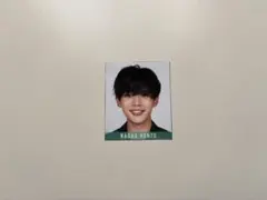 なにわ男子　長尾謙杜　データカード切り抜き