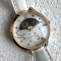 【新品電池】STAR JEWELRY ムーンフェイズ 2019 限定 腕時計のサムネイル