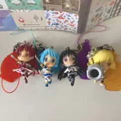 魔法少女まどかマギカ まどマギ ストラップ 4体セット