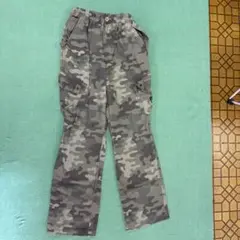 迷彩 カーゴパンツ ゴムウエスト