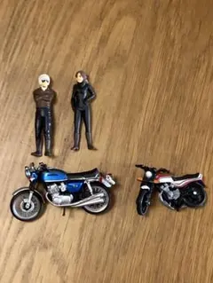 【タイムスリップグリコ】 HONDA DREAM CB750 FOUR 海洋堂のサムネイル