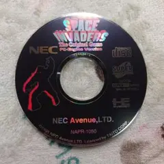 スペースインベーダーズ ジ・オリジナルゲーム PCエンジン ディスクのみ