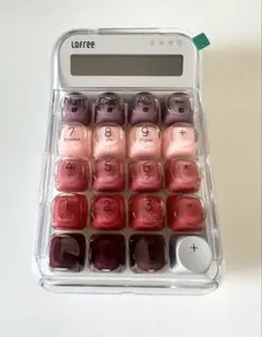 1点のみ Lofree テンキー 電卓 シルバー