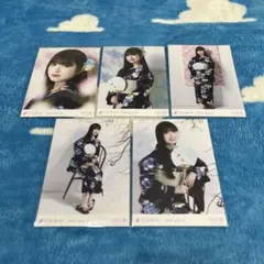 乃木坂46 生写真 小川彩 コンプ 2023 July 浴衣