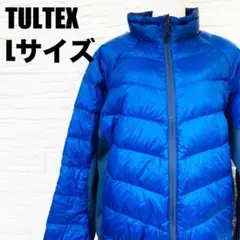 TULTEX タルテックス ダウンジャケット Lサイズ 切替 サイドストレッチ