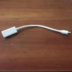 apple HDMI to thunderbolt 変換コネクタ ホワイト