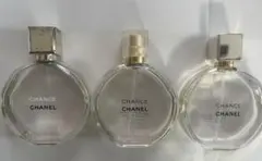 CHANEL CHANCE オードトワレ空き瓶 3本セット
