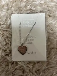 ⭐️riize⭐️ポップアップ ウォンビン ネックレス　トレカ付き 2025年最新】RIIZE ウォンビン ポップアップ ネックレスの人気