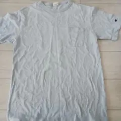 Champion ライトブルー Tシャツ