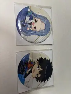 インデックス & 上条当麻 缶バッジセット