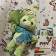 香港ディズニーランド ダッフィー＆フレンズ オルメル ぬいぐるみキーチェーンのサムネイル