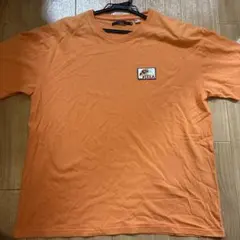 CFCM オレンジ ピザ 刺繍 Tシャツ