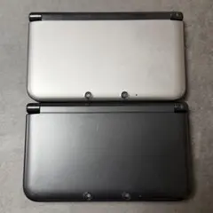 CE408★ ニンテンドー3DS LL 本体 シルバー ブラック 2台 ジャンク