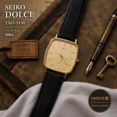 新品ベルト】SEIKO 5931-5420 1984年 Dolce - メルカリ