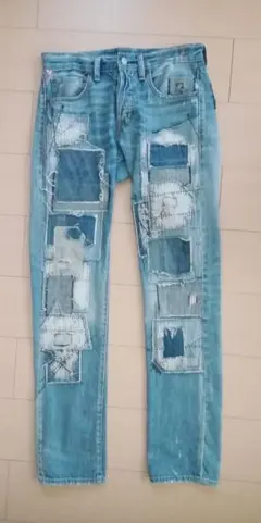 【ラルフローレン】DENIM & SUPPLY パッチワークデニム