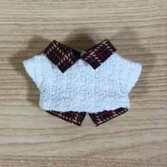 ぬい服 10cm 重ね着風ニットA-14