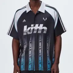 adidas Kith Messi トレフォイル ポロシャツ Mのサムネイル