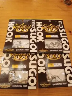 Gary Yamamoto SUGOI HOOK 4個セット