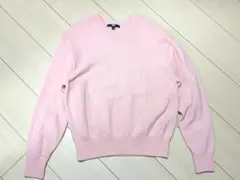 UNIQLO　ユニクロ　 プレミアムラムクルーネックセーター　 ピンク Mサイズ