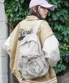 niko and... オリジナルかぶせライトデイパック　リュック