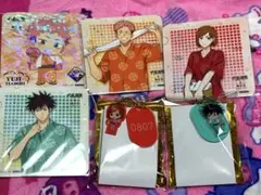 呪術廻戦　極楽湯　コラボ　キーホルダー　コースター