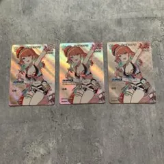 ホロライブ カードダス 小鳥遊キアラ SR 3枚 hBP03-036