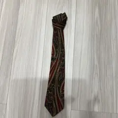 CHANEL ペイズリー柄 ネクタイ