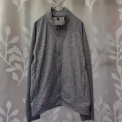 未使用★UNIQLO★ウルトラストレッチ フルジップジャケット★メンズS★グレー