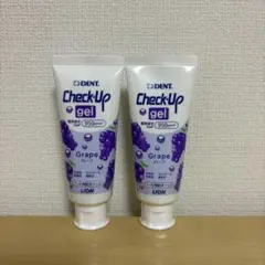 움푹 들어간 곳.체크업 젤 그레이프, 2개 세트