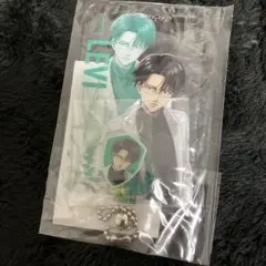 進撃の巨人　ノビエース リヴァイ先生　チャーム付きフォンタグ