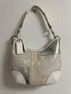 【COACH】コーチ Y2K パッチワーク シグネチャー ワンショルダーバッグ