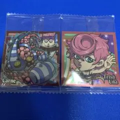 ジョジョ　ウエハース　シール　トリッシュ、カルネ