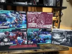 HG GQuuuuuuX ジークアクス 赤いガンダム 01ガンダム 5点