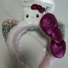 ユニバ　キティちゃん　カチューシャ