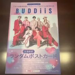 BUDDiis 女性セブン付録 ランダムポストカード