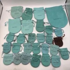 TIFFANY&Co. ティファニー 保存袋 布袋　巾着まとめ28点