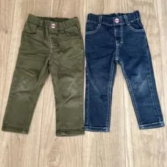 EDWIN デニム 90cm 2点セット