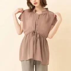 ○RETRO GIRL○ レトロガール　フレンチSチュニックBLのサムネイル