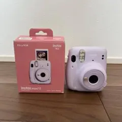 チェキカメラFUJIFILM　instaxmini11ライラック　パープル