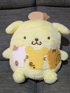 大人気ポムポムプリン！ チームプリン ぬくぬく超BIGぬいぐるみ！