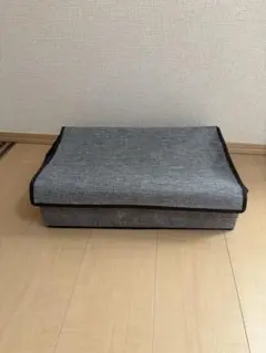 仕切り付き 収納ケース グレー 衣類整理